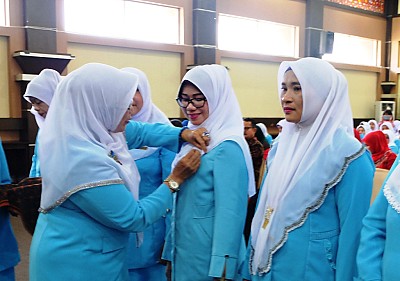Pelantikan Pengurus Cabang HIMPAUDI Se Kab.Solok - foto 2
