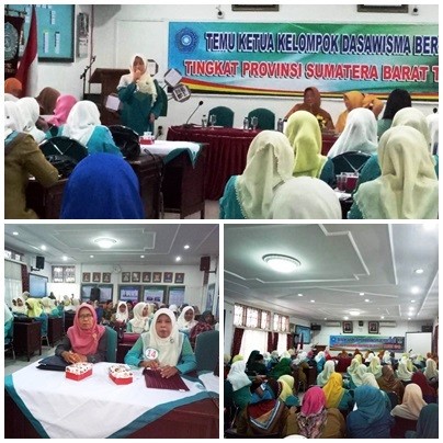 Temu Ketua Kelompok Dasawisma Berprestasi Tingkat Provinsi Sumatera Barat 