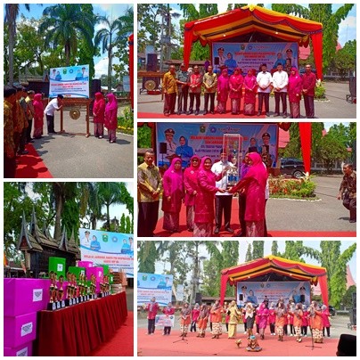 JAMBORE KADER PKK DAN IMP KB  TINGKAT KABUPATEN SOLOK TAHUN 2019