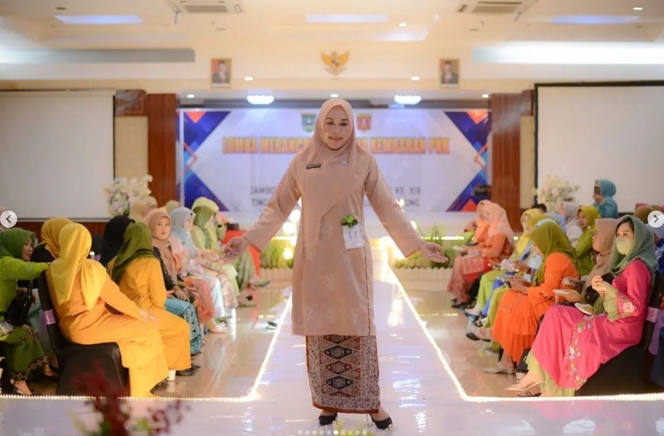 Pembukaan Jambore Kader PKK Berprestasi Ke XIX Tingkat Provinsi Sumatera Barat